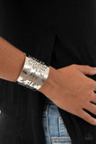 Get Your Bloom On - Silver Bracelet Paparazzi - Incoming