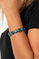 Vividly Vintage - Blue Bracelet Paparazzi