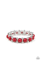 Flamboyantly Fruity - Red Bracelet Paparazzi