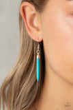 Stone Age A-Lister - Turquoise Blue Necklace Paparazzi