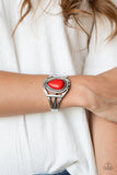 Sage Brush Beauty - Red Bracelet Paparazzi