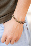 Bungee Bungalow - Brown Urban Bracelet Paparazzi