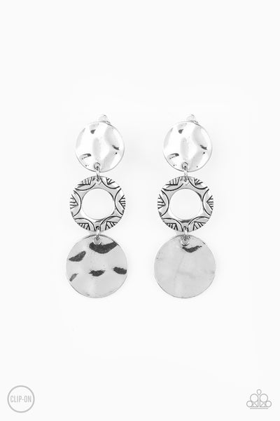 Torrid Trinket - Silver Clip-on Earrings Paparazzi