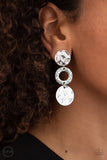 Torrid Trinket - Silver Clip-on Earrings Paparazzi