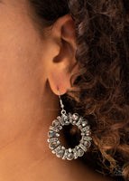 Baby, Its Cold Outside - Silver Earrings Paparazzi