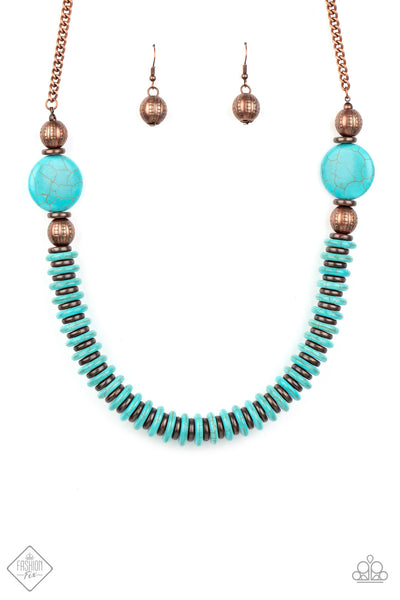 Desert Revival Copper Necklace Paparazzi