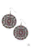 Oh MANDALA! - Red Earring Paparazzi