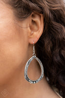 Terra Topography - Silver Earrings Paparazzi