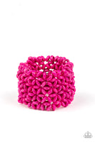 Island Expression - Pink Bracelet Paparazzi