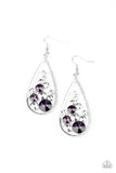 Tempest Twinkle - Purple Earrings Paparazzi