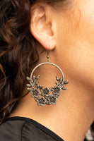 Eden Essence - Brass Earrings Paparazzi