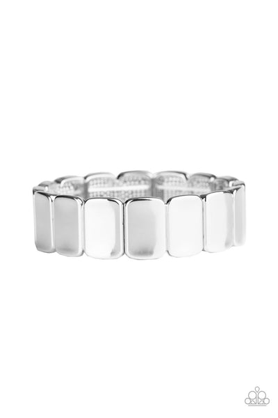 Retro Effect - Silver Bracelet Paparazzi