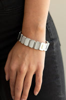 Retro Effect - Silver Bracelet Paparazzi