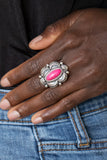 Sage Garden - Pink Ring Paparazzi