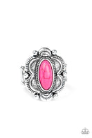 Sage Garden - Pink Ring Paparazzi