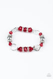 Treat Yourself - Red Bracelet Paparazzi