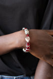 Treat Yourself - Red Bracelet Paparazzi