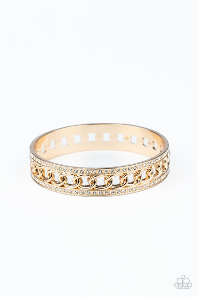 Couture Court - Gold Bracelet Paparazzi