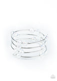 Dreamy Demure - White Bracelet Paparazzi