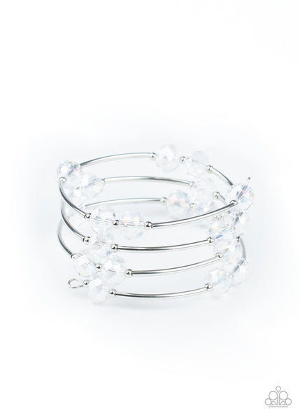 Dreamy Demure - White Bracelet Paparazzi