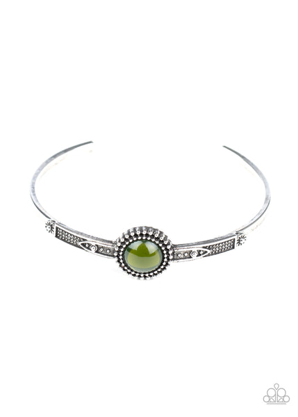 PIECE of Mind - Green Bracelet Paparazzi