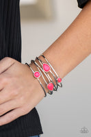 Fashion Frenzy - Pink Bracelet Paparazzi