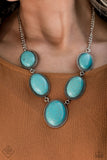River Valley Radiance - Blue Necklace Paparazzi