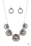 PIXEL Perfect - Silver Necklace Paparazzi