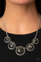 PIXEL Perfect - Silver Necklace Paparazzi
