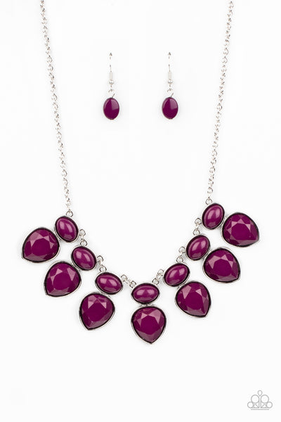 Modern Masquerade - Purple Necklace Paparazzi