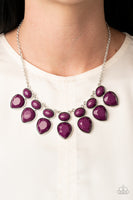 Modern Masquerade - Purple Necklace Paparazzi