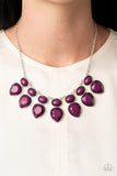 Modern Masquerade - Purple Necklace Paparazzi