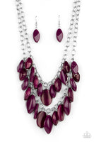Palm Beach Beauty - Purple Necklace Paparazzi