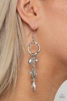 Glammed Up Goddess - Silver Earrings Paparazzi