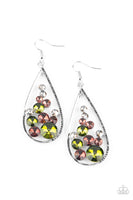 Tempest Twinkle - Multi-Colored Earrings Paparazzi