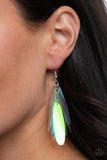 Holographic Glamour - Multi Earrings Paparazzi