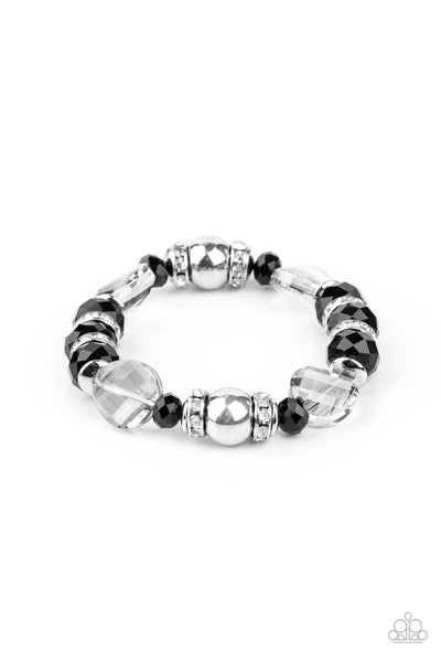 Treat Yourself - Black Bracelet Paparazzi