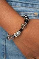 Treat Yourself - Black Bracelet Paparazzi