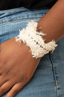 Homespun Hardware - White Bracelet Paparazzi