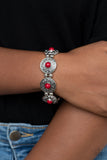 Flirty Finery - Red Bracelet Paparazzi