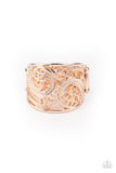 Turning The Tides - Rose Gold Ring Paparazzi