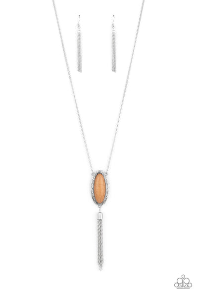 Ethereal Eden - Brown Necklace Paparazzi