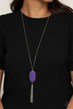 Got A Good Thing GLOWING - Purple Necklace Paparazzi