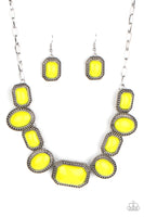 Lets Get Loud - Yellow Necklace Paparazzi
