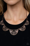 Record-Breaking Radiance - Copper Necklace Paparazzi