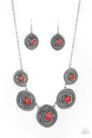 Alter ECO - Red Necklace Paparazzi