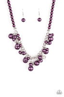Prim and POLISHED - Purple Pearl Necklace Paparazzi