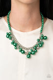Prim and POLISHED - Green Pearl Necklace Paparazzi