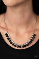 Frozen in TIMELESS - Black Necklace Paparazzi