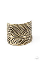 Where Theres a QUILL, Theres a Way - Brass Bracelet Paparazzi
